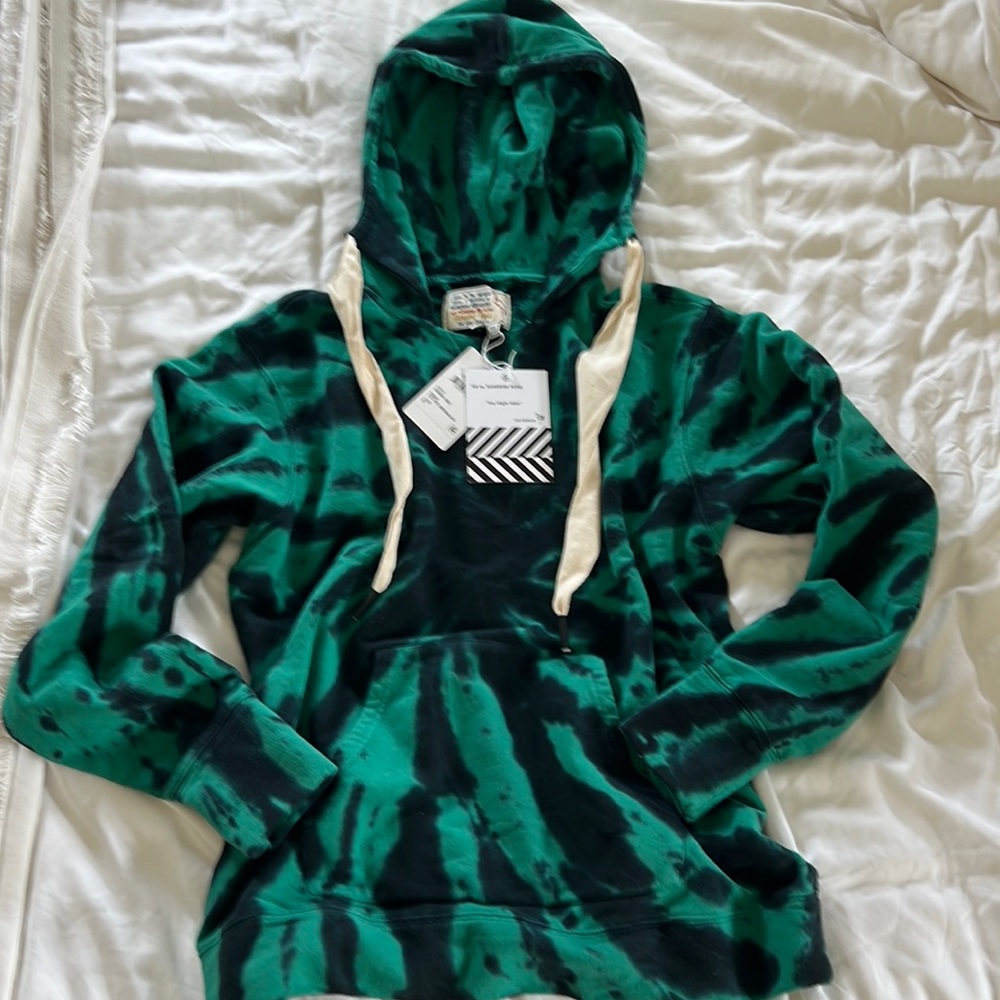 Sandrine Rose for Free People NWT tie-dye sweatshirt M